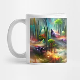 Mystical Fantasy Forest Mug